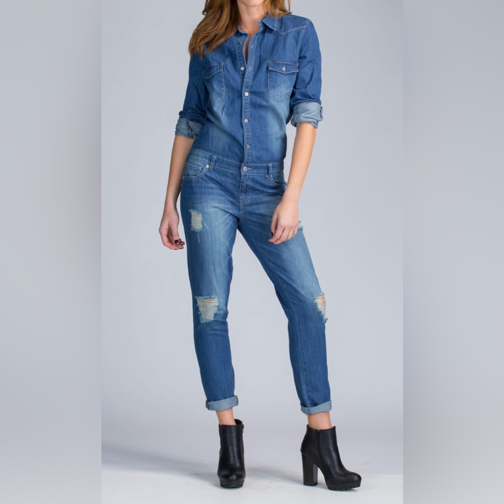 Signature8 Demin Jumpsuit